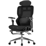 Cadeira de Escritório Ergonómica Amarante Preta