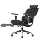 Cadeira de Escritório Ergonómica Amarante Preta - Image 2