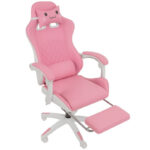 Cadeira Gaming PowerGaming Sakura Neko com apoio para os pés - Image 2