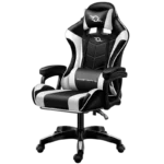 Cadeira Gaming PowerGaming Preto/Branco
