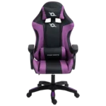 PowerGaming Cadeira Altifalante Massagem Preto+Lilás