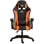 PowerGaming LED RGB Cadeira Preto+Laranja