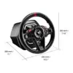 Thrustmaster T128 Volante USB Preto + Pedais Analógicos PC, Xbox, Xbox One - Image 2
