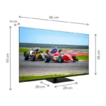 Thomson 43QG7C14 TV 43" 4K Ultra HD QLED Smart TV Wi-Fi Preto - Image 3