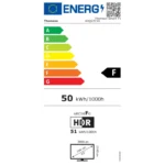 Thomson 43QG7C14 TV 43" 4K Ultra HD QLED Smart TV Wi-Fi Preto - Image 2