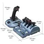 Thrustmaster TCA Captain Pack X Airbus Edition - Joystick/Alavanca de controlo lateral + quadrante de aceleração Analógico PC, Xbox - Image 2
