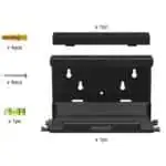 Suporte de parede para Nintendo Switch/OLED Dobe TNS-3118 Preto - Image 2