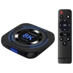 Transspeed 8K H618 4GB/64GB Dual Wifi Android 12 Preto - Android TV