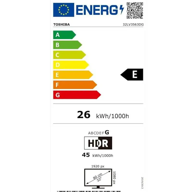 Toshiba 32LV3563DG 32” FHD Smart TV Base - Image 2