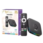 TV98 ATV Mini 8K RK3518 2GB/16GB Dual Wifi Android 14 Preto - Android TV