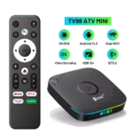 TV98 ATV Mini 8K RK3518 2GB/16GB Dual Wifi Android 14 Preto - Android TV - Image 2