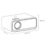 Projetor Wanbo Mini Pro 1GB/8GB Android 9.0 - Image 2