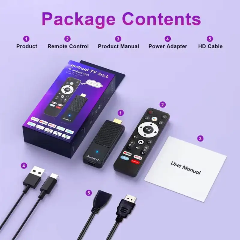 X88 Pro TI RK3518 1GB/8GB WiFi 6 Android 14 - Android TV - Image 2