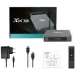 X96 X6 RK3566 8GB/128GB Dual Wifi Bluetooth Controle por Voz Android 11 - Android TV - Image 2