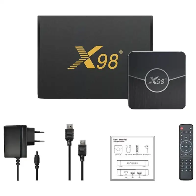 X98 Plus S905W2 4GB/64GB Dual Wifi Bluetooth Android 11 - Android TV - Image 2